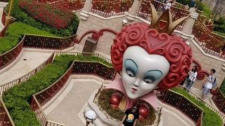 上から見ると迷路が良く見えてきれいです。