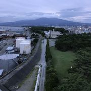 「びゅうお」の展望台からよく見える