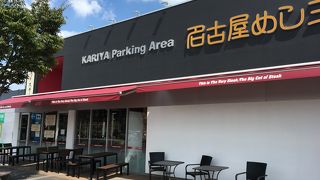 デカイですね・・・このSAは