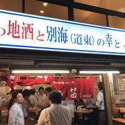 高架下の立ち飲み屋