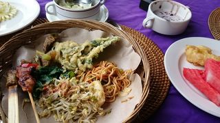 テラス席があります