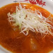 海ほたるで「勝浦タンタン麺」を。