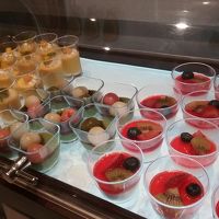 夕食、朝食ともにデザート充実！女性向き！