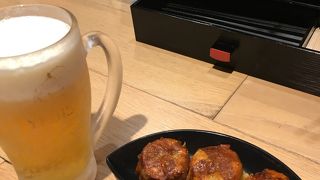 軽く一杯にも。