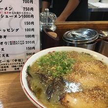 オーソドックスなラーメン