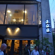 一階の入り口付近