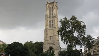 教会の鐘楼部分・・・