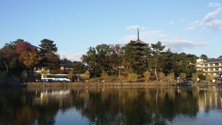 奈良の風情が感じられる風景