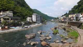 河原の露天風呂。他にも４つあります。