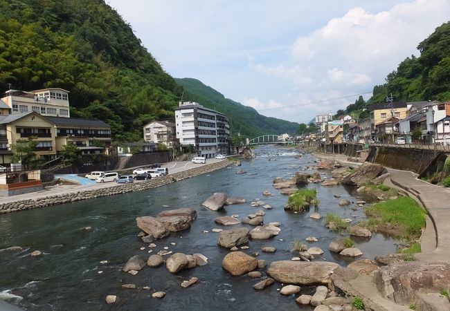 河原の露天風呂。他にも４つあります。