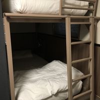 二段ベッドのお部屋に1人でした