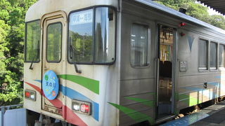 頑張っている阿佐海岸鉄道