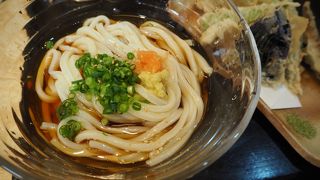 アクセスの良い高級うどん
