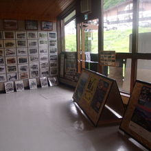 ２Fの一角にひっそりと佇む写真展示コーナー