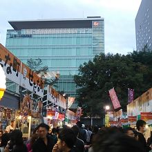 ８丁目会場の様子