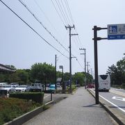 琵琶湖沿いにある道の駅