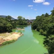 滝宮天満宮の先にある景勝地