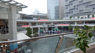 充実のショッピングエリア