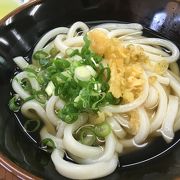 うどんも天ぷらもおいしい