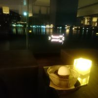 夕食のデザートはラウンジでも頂けます