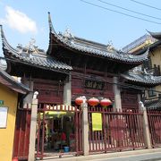 伝統的な中国建築の尼寺。