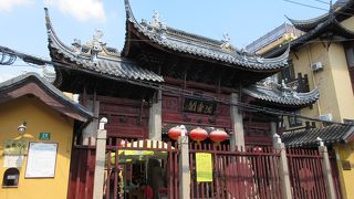 伝統的な中国建築の尼寺。