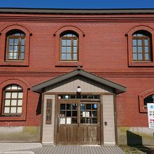 赤レンガが美しい