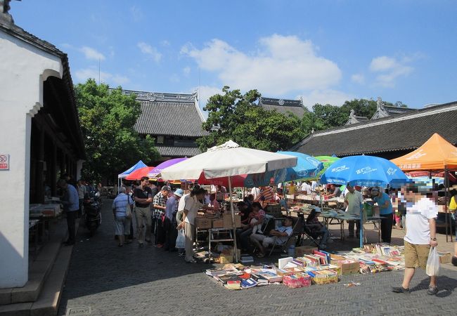 上海文廟の古本市