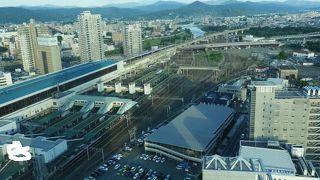 盛岡市街を一望
