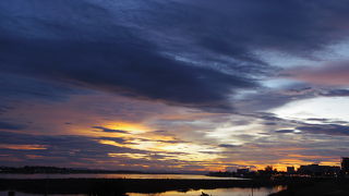 夕焼けが美しい