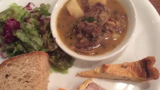 ワンプレートランチがオススメ