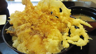 別府の人気店。ランチ天丼は激安！