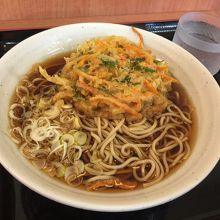 かき揚げそば