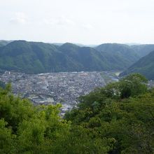郡上八幡城から眺めにも似た風景