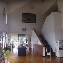 ”海の駅”内の様子