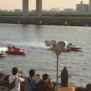 唯一の河川のボートレース場