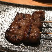 松阪牛ステーキ串を食べました！
