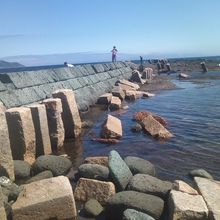 福山波止場跡の様子