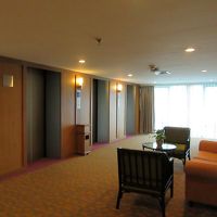 公共エリアの豪華さは、高級ホテルの面目躍如ですね