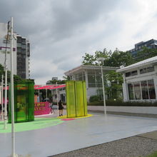 展示されています