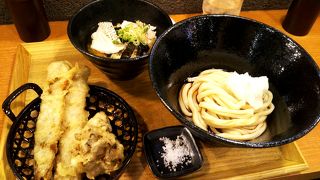 鯛茶漬け付、天ぷらうどん ♪