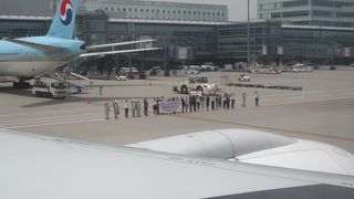 メッセージを受けて出発しました