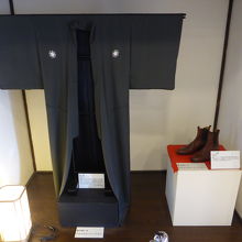 紋服、ブーツなど（レプリカです。）