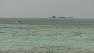 池間大橋の手前の岬