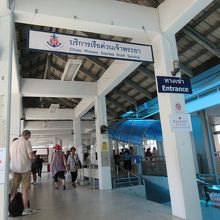 船着場への入口