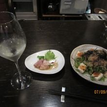 料理と純米酒
