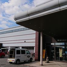 入口には（財）道北地域・・・の文字