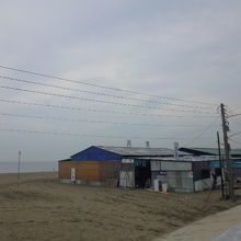 海の家ももうおしまい