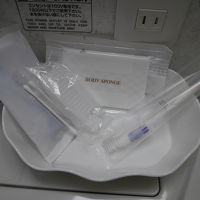 女性は受付でクレンジング等がいただけます