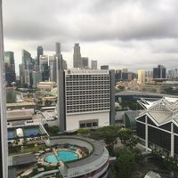 マーライオンが目の前に見えます